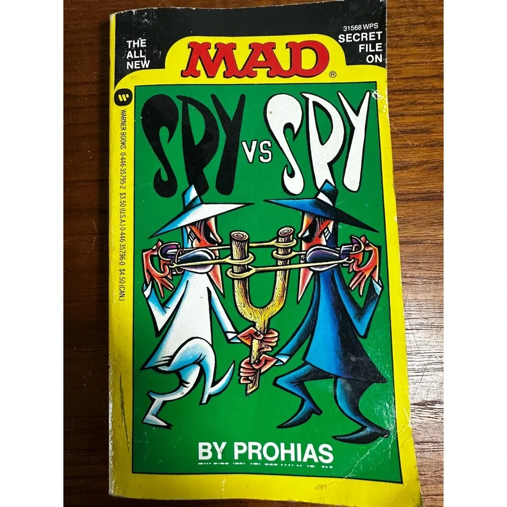 The All New MAD Secret File On Spy Vs Spy Paperback Book